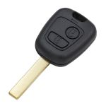 Carcasa Cheie Peugeot 307 2 butoane lamela HU83, cu canelura, fara logo AutoProtect KeyCars