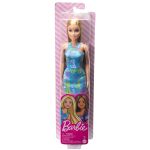 PAPUSA BARBIE BLONDA CU ROCHITA ALBASTRA SuperHeroes ToysZone