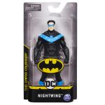 BATMAN FIGURINA NIGHTWING 15CM CU COSTUM NEGRU SuperHeroes ToysZone