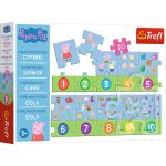 PUZZLE EDUCATIONAL 20 PIESE NUMERE PEPPA PIG SuperHeroes ToysZone