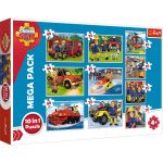 PUZZLE TREFL 10IN1 ECHIPA POMPIERULUI SAM SuperHeroes ToysZone