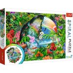 PUZZLE TREFL SPIRAL 1040 PIESE ANIMALE TROPICALE SuperHeroes ToysZone