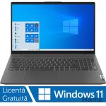 Laptop Nou Lenovo IdeaPad 5 15ITL05, Intel Core i7-1165G7 1.20-4.70GHz, 8GB DDR4, 256GB SSD, 15.6 Inch Full HD, Windows 11 Home, Graphite Gray NewTechnology Media