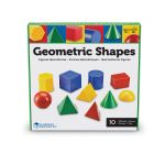 Corpuri geometrice din plastic - 10 piese PlayLearn Toys