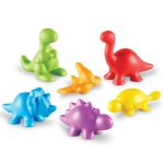 Set pentru sortat si numarat - Dinozauri jucausi (72 piese) PlayLearn Toys
