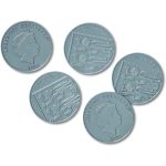 Set de monede de jucarie (10 penny) PlayLearn Toys