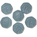 Set de monede de jucarie (50 penny) PlayLearn Toys