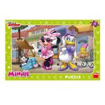 Puzzle - Minnie si Daisy la plimbare (15 piese) PlayLearn Toys
