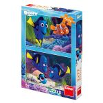 Puzzle 2 in 1 - Gasirea lui Dory (2 x 77 piese) PlayLearn Toys