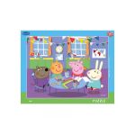 Puzzle cu rama - Purcelusa Peppa (40 piese) PlayLearn Toys