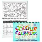 Carte de colorat - Calendarul meu PlayLearn Toys