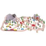 Circuit feroviar (112 piese) PlayLearn Toys