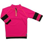 Tricou de baie pink black marime 122- 128 protectie UV Swimpy for Your BabyKids