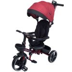 Tricicleta pliabila pentru copii Impera rosu, scaun rotativ, copertina de soare, maner pentru parinti Kidscare for Your BabyKids