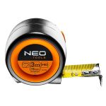Ruleta magnetica compacta cu autoblocare 3m/19mm Neo Tools 67-213 HardWork ToolsRange