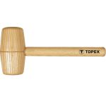 Ciocan de lemn cu varf rotund 70mm Topex 02A057 HardWork ToolsRange