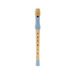 Flaut jucarie muzicala din lemn, albastru, MAMAMEMO EduKinder World
