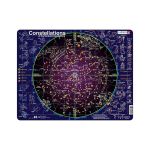 Puzzle maxi Constelatii, orientare tip vedere, 70 de piese, engleza, Larsen EduKinder World