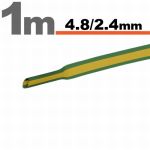 Tub termocontractibil Galben/Verde 4,8/2,4 mm Best CarHome