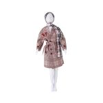 Set de croitorie hainute pentru papusi Couture Judy Classic, Dress Your Doll EduKinder World