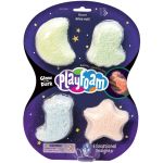 Spuma de modelat reflectorizanta Playfoam™ - Set 4 buc PlayLearn Toys