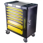 Dulap cu scule, 7 sertare echipat cu 182 piese TMP TOP MASTER PRO 455555 HardWork ToolsRange