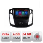 Navigatie dedicata Ford Focus 3 E-150 Octa Core cu Android Radio Bluetooth Internet GPS WIFI DSP 4+64GB 4G CarStore Technology