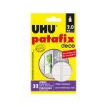 UHU Patafix homedeco - lipici din plastic alb - 32 buc / pachet Best CarHome