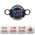 Navigatie dedicata Mini 2007-2011 Octa Core cu Android Radio Bluetooth Internet GPS WIFI 4+32GB 4+32 Kit-mini-01+EDT-E409 CarStore Technology