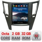 Navigatie dedicata tip Tesla Subaru Legacy si Outback 2010-2014 radio gps internet 8Core 4G carplay android auto 2+32 kit-tesla CarStore Technology