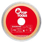 Disc diamantat 115x22,2mm CONTINUU TOP TOOLS 61H355 HardWork ToolsRange