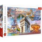 PUZZLE TREFL 2000 WEEKEND IN PARIS SuperHeroes ToysZone
