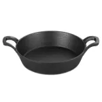 Vas de fonta, Perfect Home, rotund, cu manere, 18x4.3 cm GartenVIP DiyLine