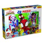 Puzzle de colorat -  Distractie cu paienjenelul Marvel si prietenii lui uimitori (24 piese) PlayLearn Toys