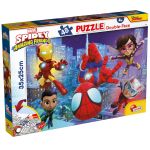 Puzzle de colorat - Paienjenelul Marvel si prietenii lui uimitori (48 de piese) PlayLearn Toys