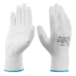 Manusi pentru lucru, Richmann, poliester, poliuretan, marimea XL, alb GartenVIP DiyLine