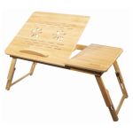 Masa pentru laptop, Artool, pliabila, lemn, natur, 67x34.5x51 cm GartenVIP DiyLine