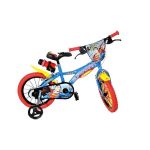 Bicicleta copii 14" Superman PlayLearn Toys
