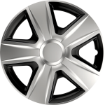 Capace roti auto Esprit BC 4buc - Argintiu/Negru - 15'' Garage AutoRide