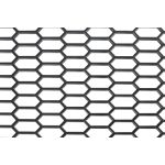 Plasa grila spoiler plastic Negru - Hexagon mare 15x35mm - 120x40cm Garage AutoRide