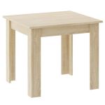 Masa pentru sufragerie/living, Artool, lemn, stejar sonoma, 80x80x75 cm GartenVIP DiyLine