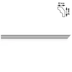 Bagheta colturi, 25x20 mm, 2 m GartenVIP DiyLine