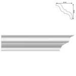 Bagheta colturi, 90x85 mm, 2 m GartenVIP DiyLine