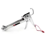 Pistol, presa, cartus silicon, otel cromat, tija zimtata, 300 ml, Beorol GartenVIP DiyLine