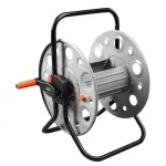 Tambur, rola, pentru furtun gradina, metalic, 1/2"-100 m, 3/4"-30 m, NEO GartenVIP DiyLine