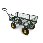 Carucior de gradina, transport, metalic, max. 300 kg, 95x52x57 cm, Handtruck GartenVIP DiyLine