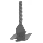 Set distantiere pentru sistem de nivelare si aliniere a placilor ceramice, LS122, gri, 100 buc, 1.5 mm GartenVIP DiyLine