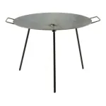 Disc pentru gratar, metalic, cu picioare si agatator, 40.5x32 cm, Perfect Home  GartenVIP DiyLine