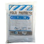 Folie acoperire/protectie 4x5 m, 20 mp, LDPE, 40 microni, ARTOOL GartenVIP DiyLine