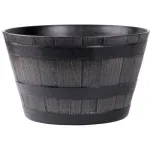 Ghiveci pentru flori, model lemn natural, 39x28 cm GartenVIP DiyLine